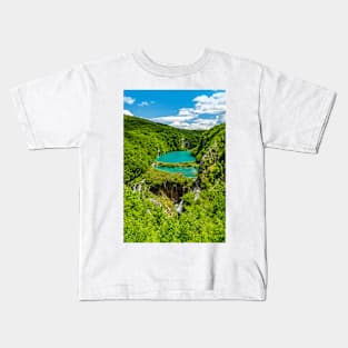 Plitvice lakes Kids T-Shirt